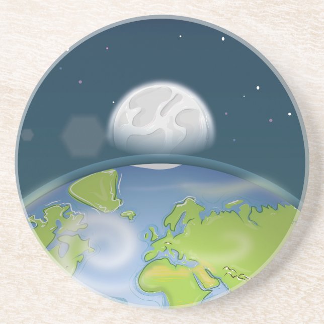 Planet Earth Coaster (Front)