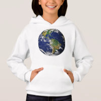 PLANET EARTH FROM SPACE Girls' Hoodie