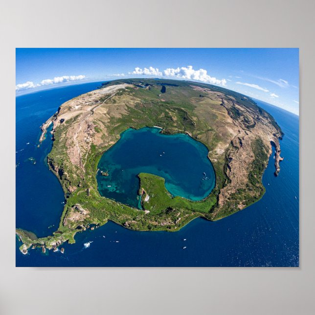 Planet Earth from space Poster (Front)
