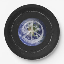 Planet Earth in Space  Christian John 3:16 - PEACE