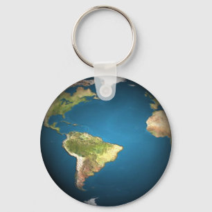Planet Earth Keychain