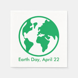 Planet Earth Napkin
