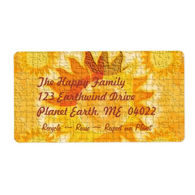 Planet Earth (orange) (Front)