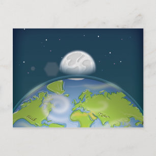 Planet Earth Postcard