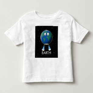 Planet Earth & Stars Toddler T-Shirt