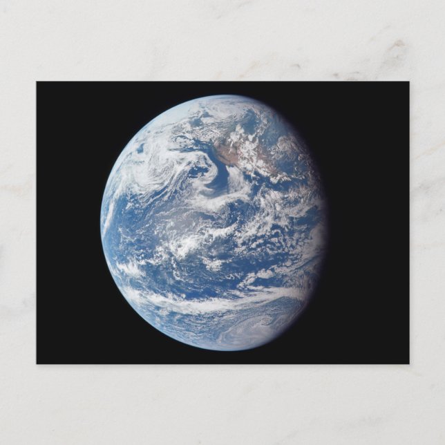 Planet Earth Taken By The Apollo 11 Crew. Postcard (Front)