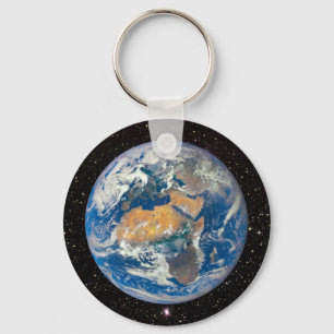 Planet Earth - The Blue Marble (Europe & Africa) Key Ring