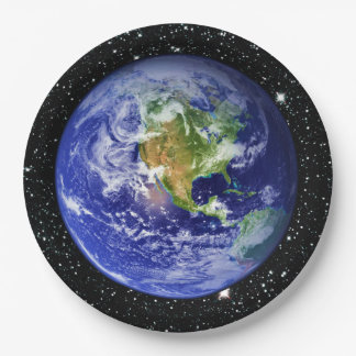 PLANET EARTH v3 star background (solar system) ~ Paper Plate