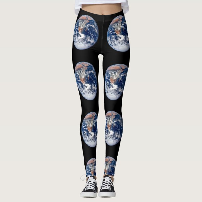 Planet Earth view from Apollo 17  Leggings (Front)