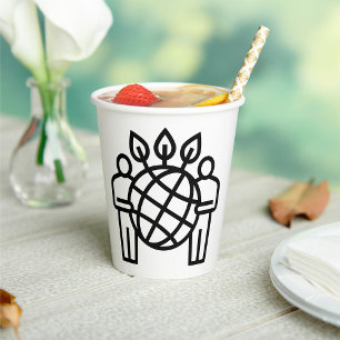 Planet Ecosystem Paper Cups