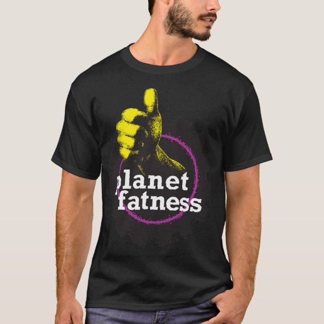 Planet Fatness funny T-Shirt (Front)