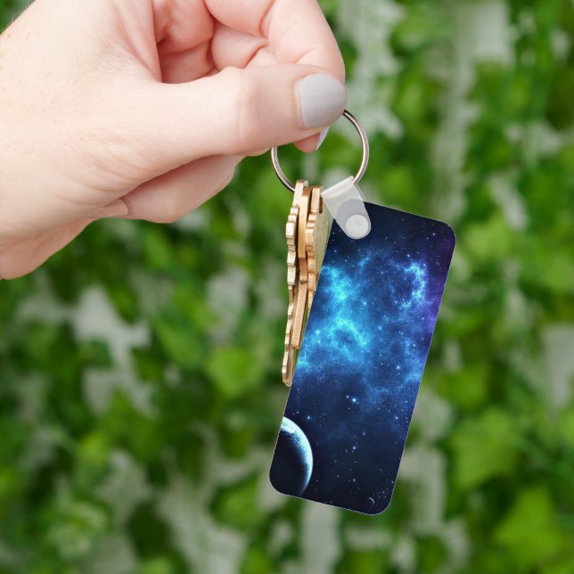 Planet Galaxy Keychain (Hand)