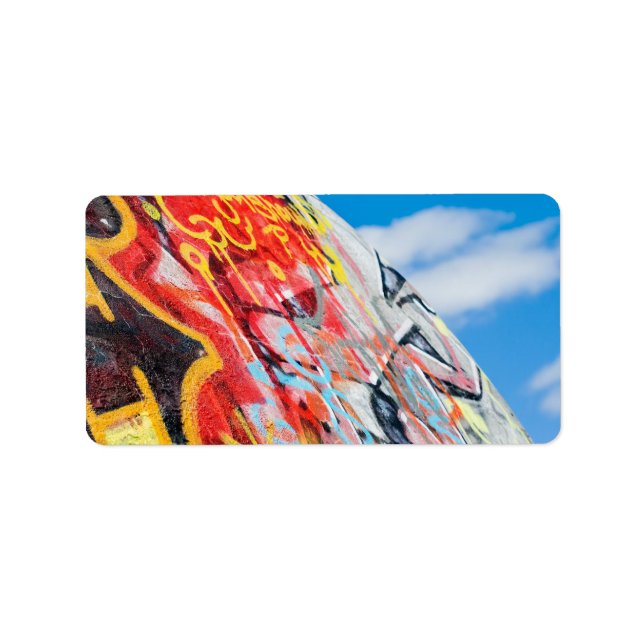 planet graffiti label (Front)