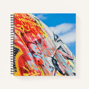 planet graffiti notebook