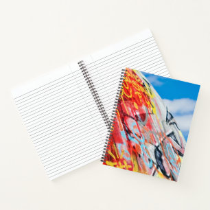 planet graffiti notebook