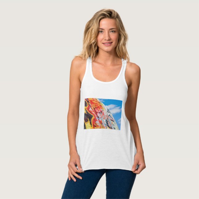 planet graffiti singlet (Front Full)