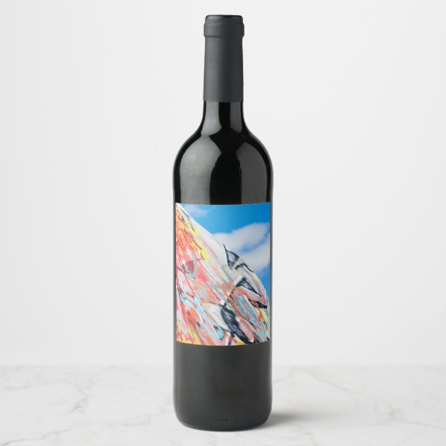 planet graffiti wine label (Front)