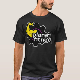 Planet Gym Fitness Bicep Workout Exercise Training T-Shirt