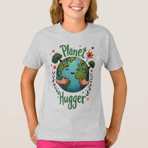Planet Hugger - Earth Day Eco-Friendly T-Shirt