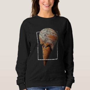 Planet Ice Cream Planet Jupiter Jupiter Is My Favo Sweatshirt