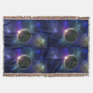 Planet,_In_The_Galaxy,_Throw_Blanket. Throw Blanket