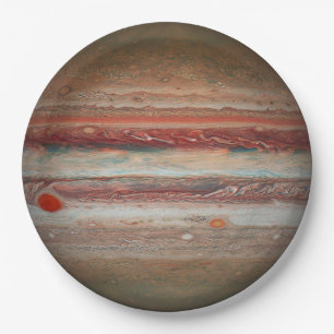 Planet Jupiter Astronomy Disposable Paper Plates
