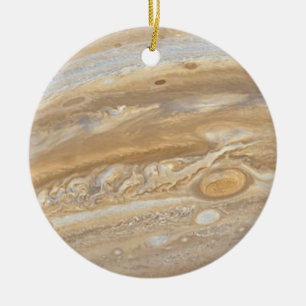 Planet Jupiter Ceramic Tree Decoration
