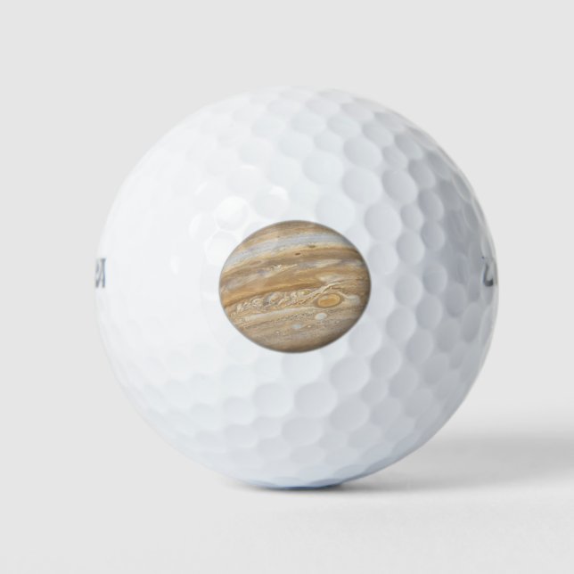 Planet Jupiter Golf Balls (Front)