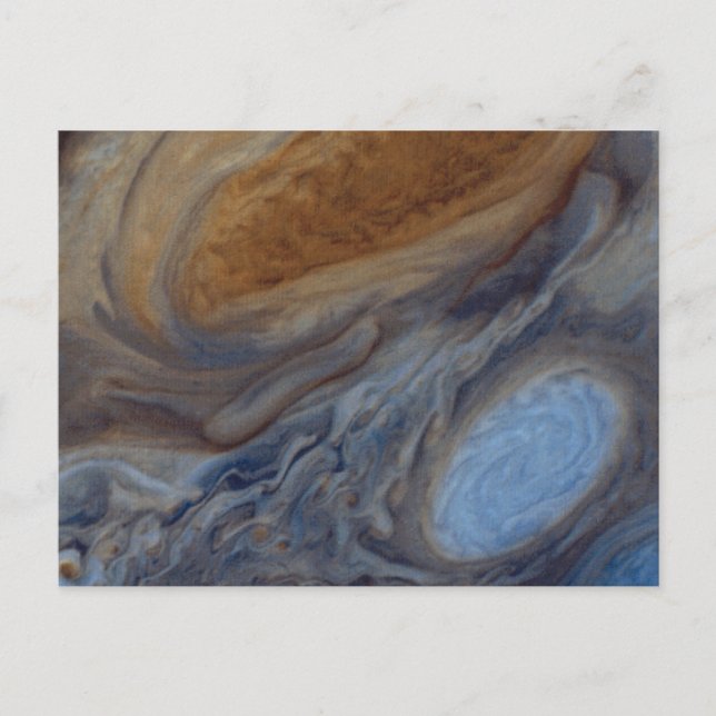 Planet Jupiter Great Red Spot Postcard (Front)