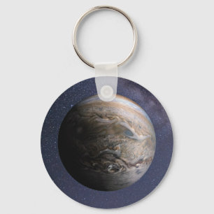 Planet Jupiter Key Ring