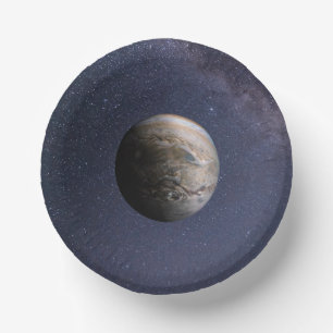 Planet Jupiter Paper Plate