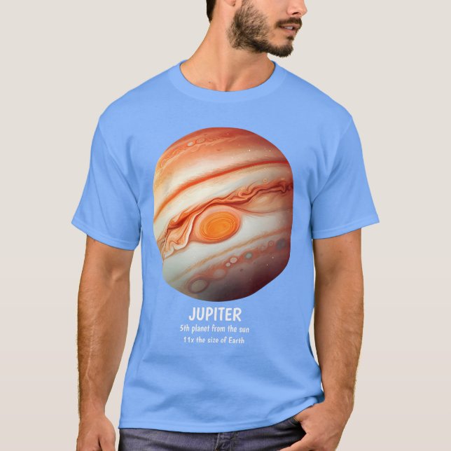 Planet Jupiter Solar System Matching Group Costume T-Shirt (Front)