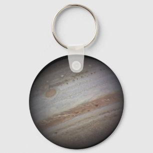 Planet Jupiter Space Keychain
