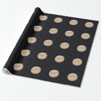 Planet Jupiter Starry Sky Wrapping Paper