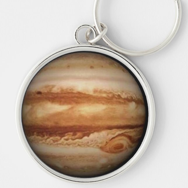 PLANET JUPITER V.2 (solar system) ~ Key Ring (Front)