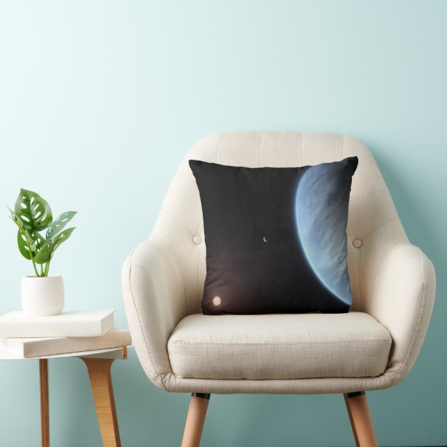 Planet K2-18b, Host Star And Accompanying Planet. Cushion (Chair)