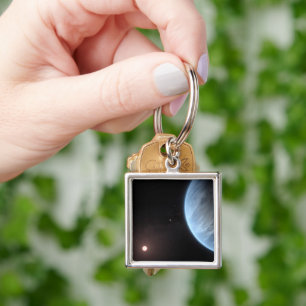 Planet K2-18b, Host Star And Accompanying Planet. Key Ring