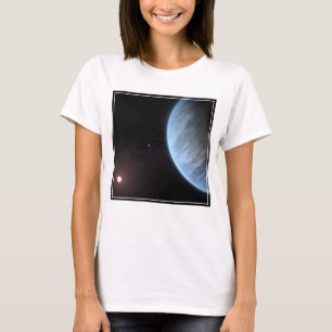 Planet K2-18b, Host Star And Accompanying Planet. T-Shirt