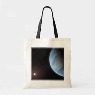 Planet K2-18b, Host Star And Accompanying Planet. Tote Bag