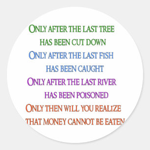 Planet Lament Classic Round Sticker