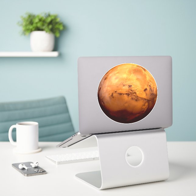 Planet Mars (Laptop On Desk)