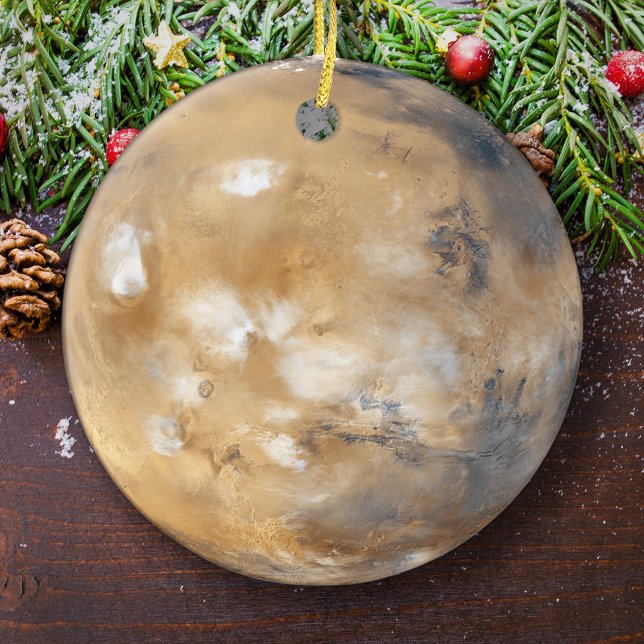 Planet Mars Christmas Tree Ceramic Tree Decoration (Creator Uploaded)