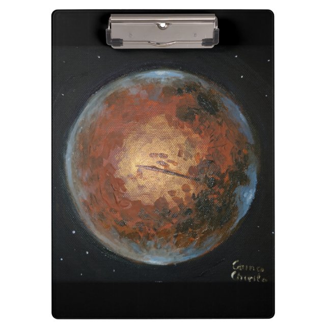 Planet Mars Clipboard (Front)