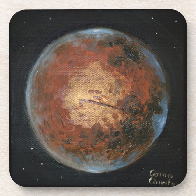 Planet Mars Coaster (Front)
