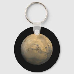 Planet Mars in the solar system NASA Key Ring