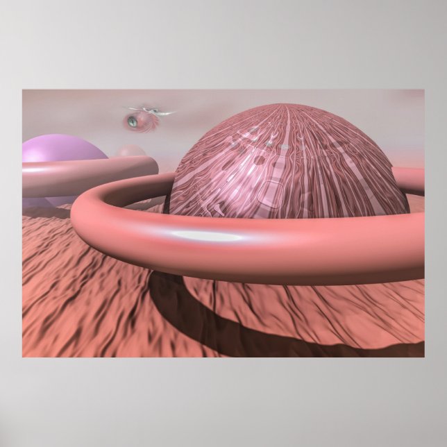 Planet Mars. Patrol. Poster (Front)