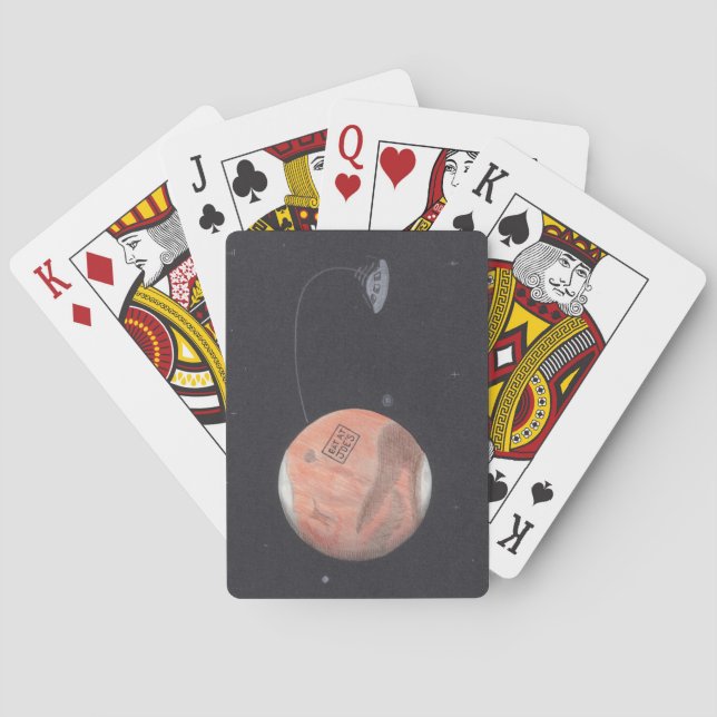PLANET MARS playing cards (Back)