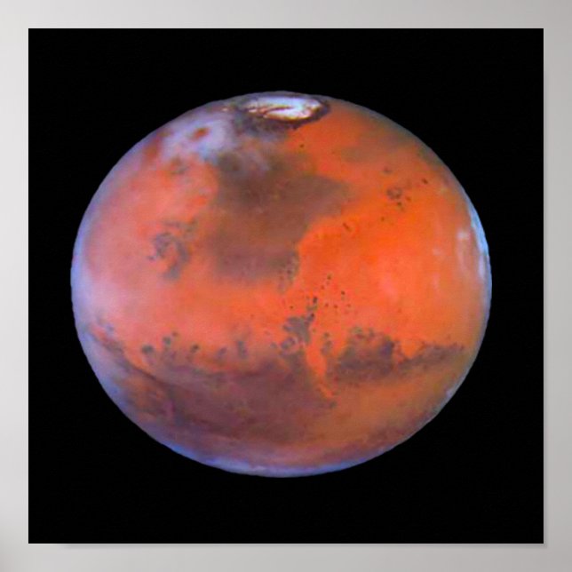 Planet Mars Poster (Front)