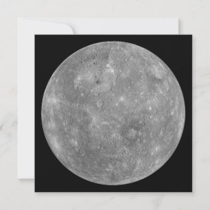 Planet Mercury Card