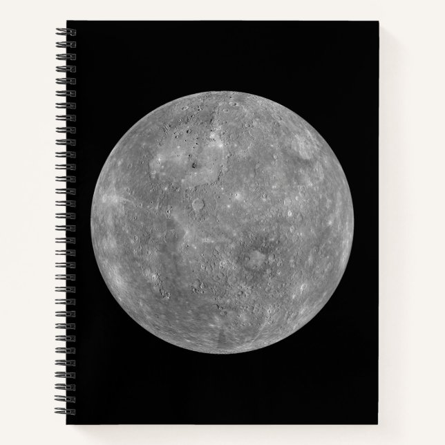 Planet Mercury Notebook (Front)